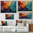 thumbnail image 4 of Designart "Harmonic Fusion Hardedge Art painting III" Modern Canvas Print, 4 of 5