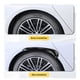 thumbnail image 4 of Embellecedor De Arco Protector De Cejas Para Rueda De Coche, Embellecedor De Arco De Rueda De Coche, Tira De Ceja De Rueda Negra Brillante, Ajuste Universal Para La Mayoría De, 4 of 7
