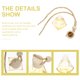 thumbnail image 5 of 5pcs 8ml Coche colgando perfume Aromatherapy Diffuser Difusor de aceite esencial, 5 of 6