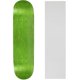 thumbnail image 1 of Tabla de skate Moose 8.25" teñida en verde con grip transparente, 1 of 1