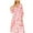 Hot Pink dresses for women 2023, variant on Wycnly Womens Dresses Beach Boho Loose Ruffle Layer Swing Sun Dresses 3/4 Sleeve V-Neck Heart Print Midi Summer Dress Red M Clothes