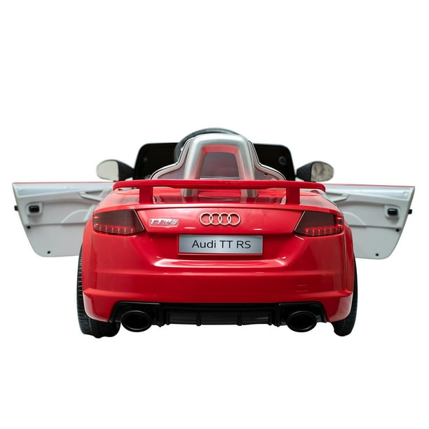 Carrito Montable Eléctrico RASTAR AUDI TT RS Rojo Walmart en línea