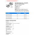 thumbnail image 2 of Rear Brake Caliper Set 2 - Compatible with 2013 Chevrolet Malibu - Autopart Premium, 2 of 2