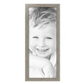 thumbnail image 2 of ArtToFrames 11" x 27" Silver Picture Frame, 11x27 inch Silver MDF Poster Frame (WOM-4642),  Pack, 2 of 8