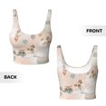 thumbnail image 3 of Sikiie Animals Riding Across The Sky1 Print Strappy Sports Bra for Women Padded Push Up Sports Bra Athletic Running Sports Bra Workout Bra Yoga Bra, 3 of 5