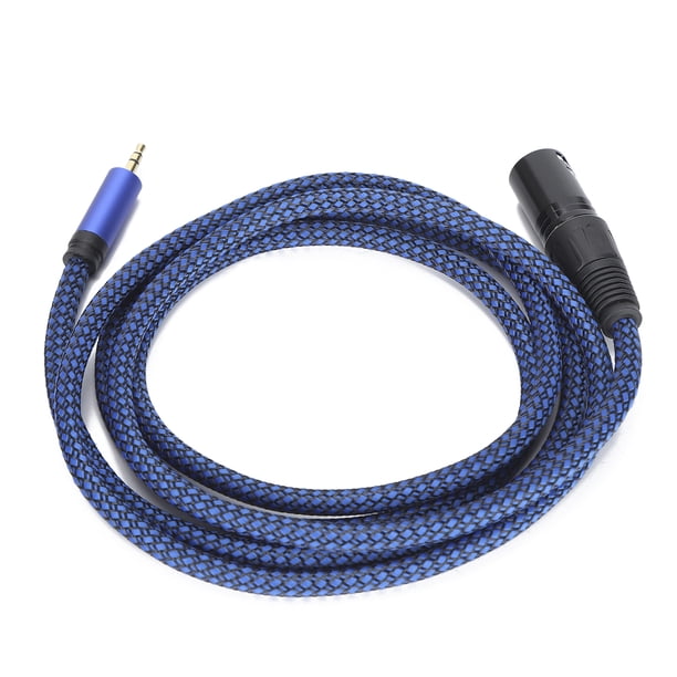 Cable De Señal Balanceado, Aislamiento 24AWG Cable XLR De Baja Pérdida A 1/8 De Pulgada Para Presentaciones En Para Estudio Para Amantes De La Música
