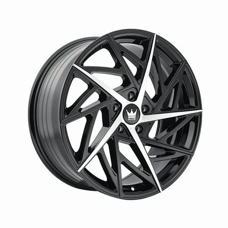 20x8.5 Mazzi 377 Freestyle Gloss Black/Machined Wheel 5x120 (35mm)