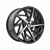 20x8.5 Mazzi 377 Freestyle Gloss Black/Machined Wheel 5x120 (35mm)
