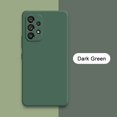 thumbnail image 1 of Funda de teléfono de silicona líquida cuadrada oficial para Samsung Galaxy A13, A23, A33, A53, A73, 5G, fundas traseras de móvil suaves e impermeables Fivean unisex, 1 of 2