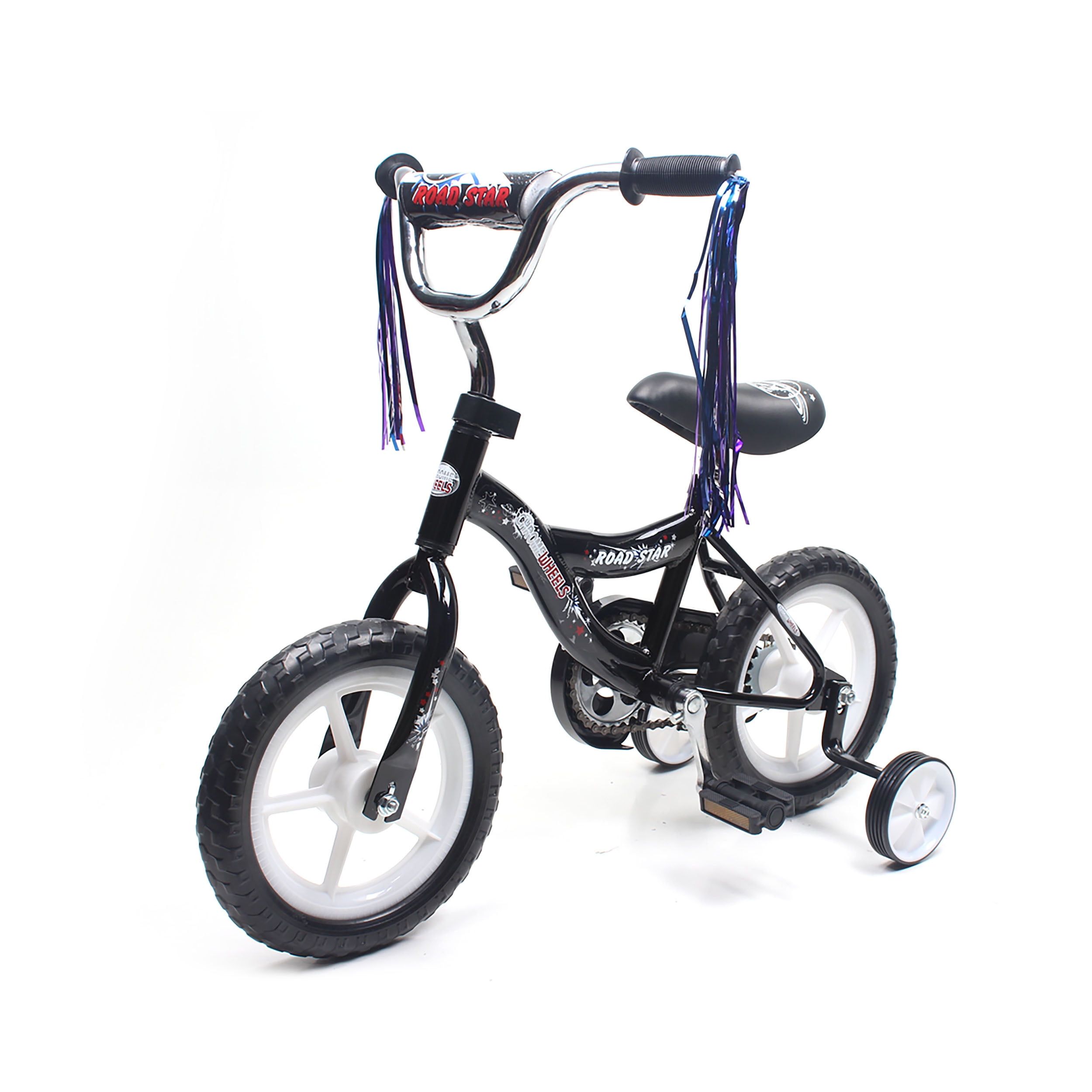 Bumper Goal Pavement Kids Bike With Stabilisers And Football 12" Wheel EM1701 