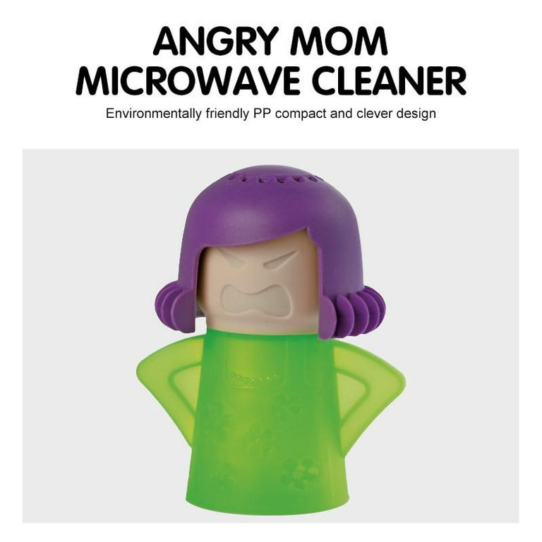 1pc, Angry Mama Microwave Cleaner, Angry Mom Microwave Oven Steam