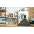 thumbnail image 2 of Ahgly Company Machine Washable Indoor Rectangle Contemporary Army Brown Area Rugs, 2' x 5', 2 of 7