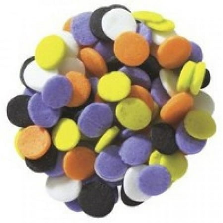 Halloween Trick Or Treat Quins Confetti 6 oz. Sprinkles Edible Cookie Cake Cupcake Decorating