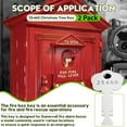 thumbnail image 2 of ARCADORA 2x Fire Alarm Box Key Stainless Steel for Elevator Fire Master Alarm Box Fire Fighting Rescue OEM 25460, 2 of 10