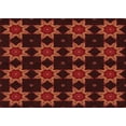 thumbnail image 1 of Ahgly Company Machine Washable Indoor Rectangle Transitional Red Area Rugs, 2' x 5', 1 of 7