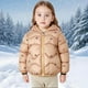 thumbnail image 4 of Parkas de manga larga para niños con estampado de invierno, capucha y orejas pequeñas, ligeras y finas, deportivas informales, cálidas y gruesas, chaquetas de plumón para niñas, parte superior de poli, 4 of 5