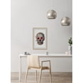 thumbnail image 4 of Floral Skull Framed Painting Print, 4 of 6