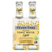 Fever-Tree Refreshingly Light Indian Tonic Water Bottles - 4pk/6.8oz