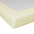 thumbnail image 3 of The Great American Store Hotel Collection Queen Size Un-Attached Waterbed Sheets With 21 Inch Deep Pocket Solid Ivory - 1800 Series Microfiber - Wrinkle & Fade Resistant Bed Sheets For Waterbed, 3 of 5
