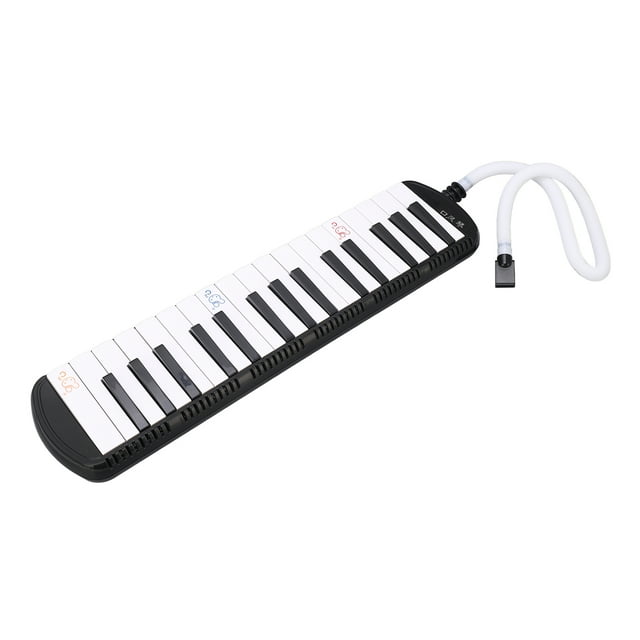 32 Key Melodica Instrument for Begginers, Musical Education, Portable and Lightweight, Mouth Piece Melodica Instrument with Bendy Tube, Piano Style Design