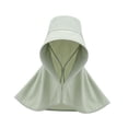 thumbnail image 3 of Sombrero con visera para el sol, gorra de playa, visera ancha, plegable y ajustable para correr Verde, 3 of 9