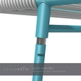 thumbnail image 4 of Grand Patio Outdoor Acapulco 3-Pc Steel Woven Rope Low Lounge Bistro Set,Lake Blue, 4 of 9