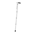 thumbnail image 4 of Bastones de trekking Mango retráctil Al aire libre Hombres Mujeres Bastón portátil Bastón de senderismo para mochileros Plata, 4 of 9