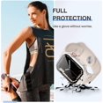 thumbnail image 3 of 3 fundas de 45 mm para Apple Watch Series 7, funda protectora de pantalla de cuerpo completo, funda protectora de PC rígida de vidrio templado a prueba de golpes para mujeres y hombres, 3 of 5