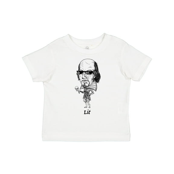 Inktastic Lit Shakespeare Bobble Boys or Girls Toddler T-Shirt