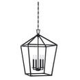 thumbnail image 3 of Savoy House Townsend 17" 4 Lights Transitional Metal Foyer in Matte Black, 3 of 8