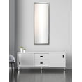 thumbnail image 1 of Espejo decorativo cuerpo entero color plata brillante Dii Frame Reflejo plateado, 1 of 4