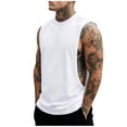 thumbnail image 6 of Gamivast Muscle Tank Tops Men Sleeveless Gym Workout Shirts Casual Athletic Tees Deep Armhole Bodybuilding Activewear Lightweight Comfortable Summer Fitness, 6 of 6