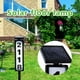 thumbnail image 4 of Fiudx Letrero de Dirección para Exteriores, Placa Numerada con Luz Led Solar, Control Inteligente con 2 Modos de Iluminación, Resistente Al Agua y Duradero, Fácil Instalación, para Jardín, Casa, Emer, 4 of 7