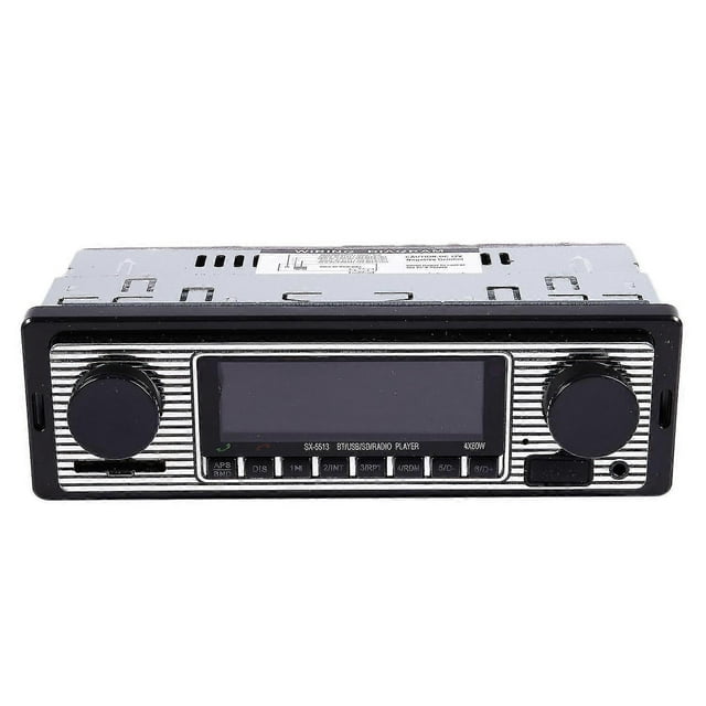 Bluetooth Vintage Car Radio MP3 Player Stereo USB AUX Classic Car Stereo Audio