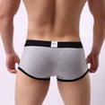 thumbnail image 3 of Neinkie Men's Dual Pouch Underwear Lightweight Sport Quick Dry Performance Boxer Briefs, 3 of 7