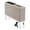Gray, variant on Scranton & Co Center Console with Charging Station in Espresso Faux Leather