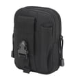 thumbnail image 4 of Bolsa táctica multifunción, bolsas de caza, cinturón, riñonera, paquete táctico militar, bolsas para exteriores, funda de bolsillo, bolsa de Mochilas de mochilero negro una cuerda blanca Eigraketly HW4725-06, 4 of 5