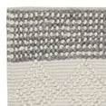 thumbnail image 5 of SAFAVIEH Natura Tamsen Geometric Striped Runner Rug, Grey/Ivory, 2'3" x 12', 5 of 7
