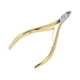 thumbnail image 1 of Cortauñas de pico de águila único de 1 pieza para mujeres y hombres tono dorado, 1 of 1
