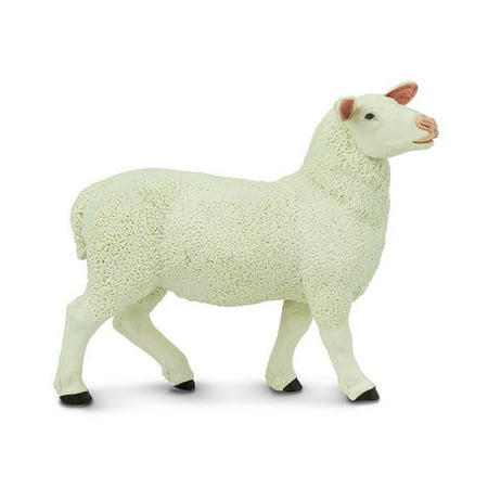 UPC: 0095866246105 | Safari Ltd Farm Collection Realistic White Ewe Figurine Nontoxic and BPA Free Ages 3 and Up