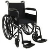 Karman Healthcare LT-800NT LT-800T 16 in. seat 34 lbs. Lightweight Steel Wheelchair with Fixed Armrest