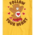 thumbnail image 3 of Care Bears - Follow Your Heart  - Men's Short Sleeve Graphic T-Shirts, 3 of 5