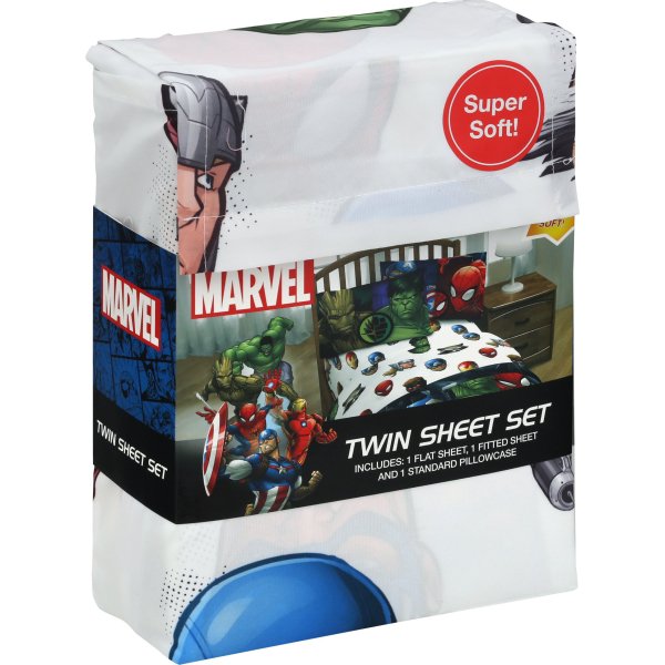 Marvel Avengers Twin Sheet Set 3 PC