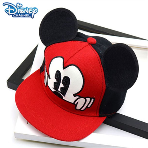 Disney-gorra de béisbol de algodón para hombre y mujer, gorro de malla ajustable con estampado de Mickey Mouse, accesorios de Cosplay, estilo Hip Hop, regalo para amigos Fivean unisex