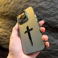 thumbnail image 2 of Dirt-Resistant, Stylish Three-Color Cross Mobile Phone Case For iPhone 7/8, For iPhone X/XS, For iPhone 11/11 Pro Max, For iPhone 12/12 Pro/12 Pro Max, For iPhone 13/13 Pro/13 Pro Max, For iPhone 14/1, 2 of 5