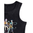 thumbnail image 3 of KPop Demon Hunters Girls Huntrix Trio Mineral Wash Graphic Tank Top, Sizes 4-16, 3 of 3