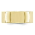 thumbnail image 2 of Auriga Fine Jewelry 10K Yellow Gold 8mm Lightweight Flat Wedding Band for Women Size- 13, 2 of 5