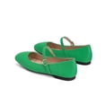 thumbnail image 4 of longantii Mary Jane Shoes Women Slip on Dressy Ballet Flats Shoes for Women New Fashion Non-Slip Flats for School Office Walking Casual Formal Work Green, 4 of 7