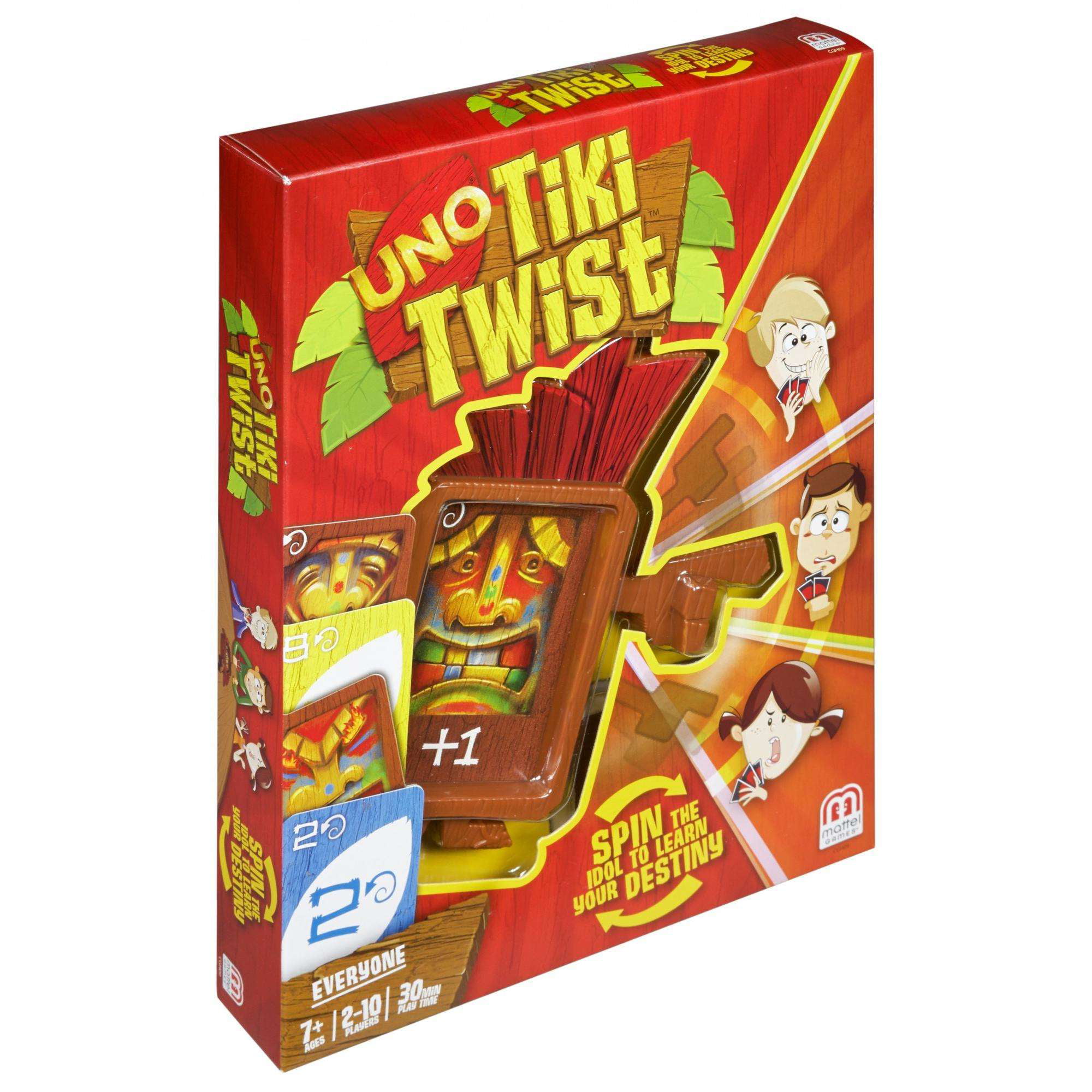Neu UNO Tiki Twist Kartenspiel für die ganze Familie Mattel Spiele CGH09 