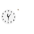 thumbnail image 1 of Reloj De Pared Con Diseño De Bailarina De Ballet, Silencioso, Decorativo Para Cocina, Oficina, Hogar, Estatua De Caballo, Figuritas, Artesanías Vintage, Regalo, Adorno, Escultura, Escritorio,, 1 of 8